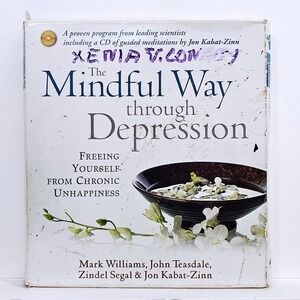 Sounds True The Mindful Way Through Depression 4 CD Audio Book Mark Williams